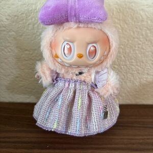 Labubu Purple Outfit doll not included